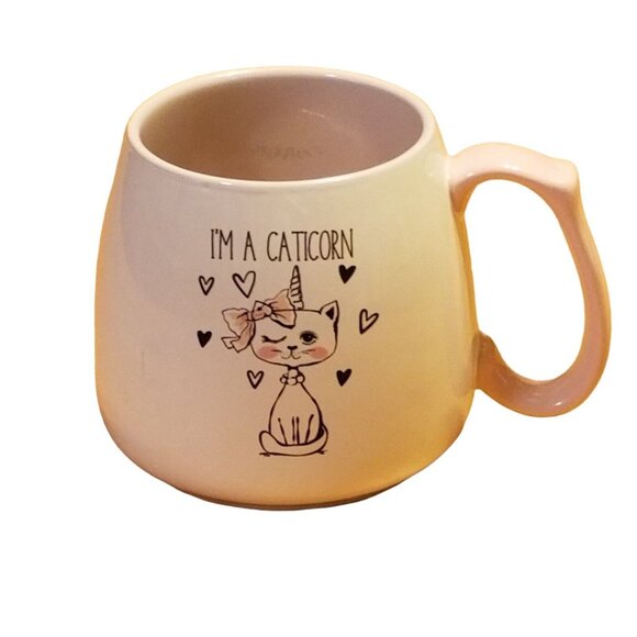 I'm a Caticorn Coffee Tea Mug Meow Cat Kitten Unicorn By Strawberry Street Mugs - Picture 3 of 9